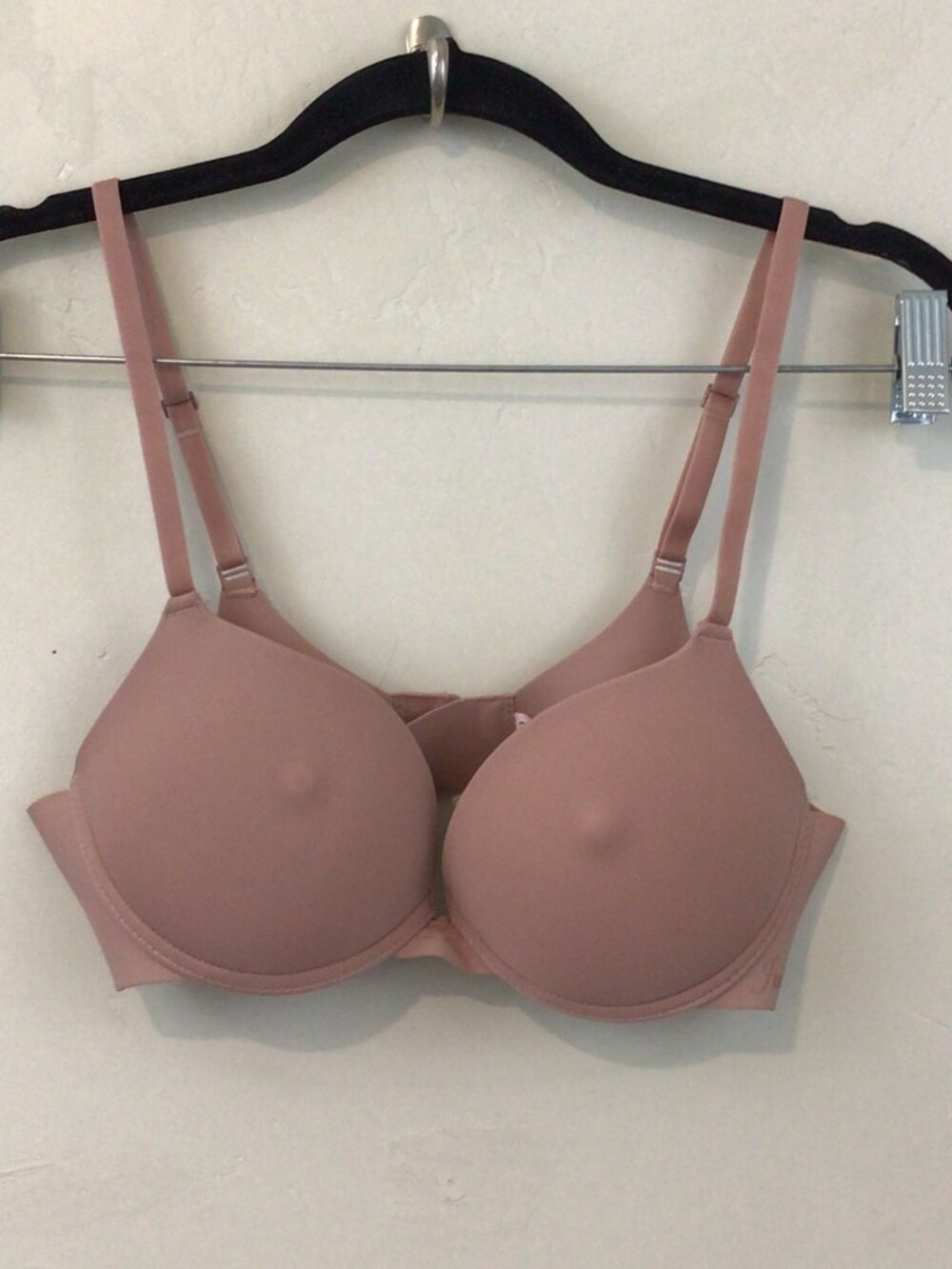 Juicy Couture Beige Nude Nipple Bra